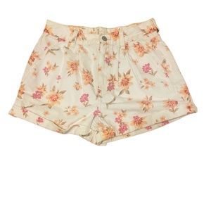 American eagle outfitters size 6 Jean floral shorts